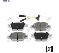 BRAKE PAD SET DISC BRAKE 231-02-130 FOR ALFA ROMEO FIAT MULTIPLA/VAN BRAVO/II