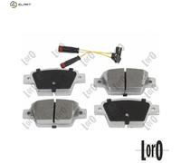 BRAKE PAD SET DISC BRAKE 231-02-130 FOR ALFA ROMEO FIAT MULTIPLA/VAN BRAVO/II