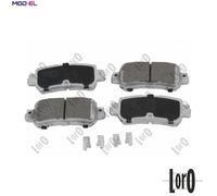 BRAKE PAD SET DISC BRAKE 231-02-133 FOR MAZDA S5-DPTS/DPTR 1.5L PE-VPS 2.0L 4cyl