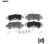 BRAKE PAD SET DISC BRAKE 231-02-133 FOR MAZDA S5-DPTS/DPTR 1.5L PE-VPS 2.0L 4cyl