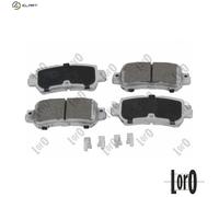 BRAKE PAD SET DISC BRAKE 231-02-133 FOR MAZDA S5-DPTS/DPTR 1.5L PE-VPS 2.0L 4cyl