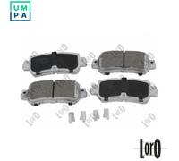 BRAKE PAD SET DISC BRAKE 231-02-133 FOR MAZDA S5-DPTS/DPTR 1.5L PE-VPS 2.0L 4cyl