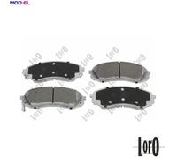 BRAKE PAD SET DISC BRAKE 231-02-134 FOR HYUNDAI H-1/Travel/Cargo KIA 2.5L 4cyl