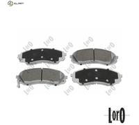 BRAKE PAD SET DISC BRAKE 231-02-134 FOR HYUNDAI H-1/Travel/Cargo KIA 2.5L 4cyl