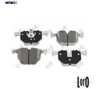 BRAKE PAD SET DISC BRAKE 231-02-136 FOR BMW 7/E65/E66 M57D30 M54B30 N52B30 3.0L