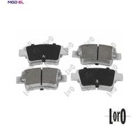 BRAKE PAD SET DISC BRAKE 231-02-141 FOR FIAT ABARTH 199A5.000 939A1.000 1.9L