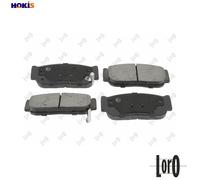 BRAKE PAD SET DISC BRAKE 231-02-147 FOR SSANGYONG RODIUS/II/VAN D22DTR 2.2L 4cyl