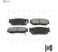 BRAKE PAD SET DISC BRAKE 231-02-147 FOR SSANGYONG RODIUS/II/VAN D22DTR 2.2L 4cyl