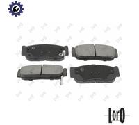 BRAKE PAD SET DISC BRAKE 231-02-147 FOR SSANGYONG RODIUS/II/VAN D22DTR 2.2L 4cyl