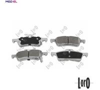 BRAKE PAD SET DISC BRAKE 231-02-150 FOR HONDA CIVIC/IX/Tourer N22B4 2.2L 4cyl