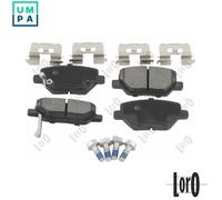 BRAKE PAD SET DISC BRAKE 231-02-151 FOR FIAT 552 82 151 1.0L 3cyl TIPO 1.2L 4cyl