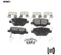 BRAKE PAD SET DISC BRAKE 231-02-151 FOR FIAT 552 82 151 1.0L 3cyl TIPO 1.2L 4cyl