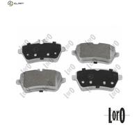 BRAKE PAD SET DISC BRAKE 231-02-152 FOR MERCEDES-BENZ OM 651.921 2.1L 4cyl 3.0L