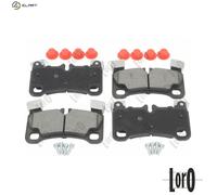 BRAKE PAD SET DISC BRAKE 231-02-153 FOR VW AUDI PORSCHE BLK/BPD/BAC/BPE 2.5L Q7