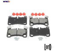BRAKE PAD SET DISC BRAKE 231-02-153 FOR VW AUDI PORSCHE BPD/BLK/BPE/BAC 2.5L Q7
