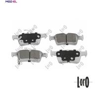 BRAKE PAD SET DISC BRAKE 231-02-160 FOR HONDA e CIVIC/X/Hatchback P10A4 1.0L