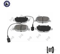 BRAKE PAD SET DISC BRAKE 231-02-161 FOR ALFA ROMEO GIULIETTA/Hatchback/Van 2.0L