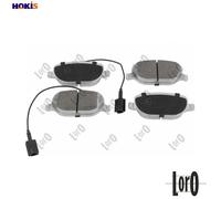 BRAKE PAD SET DISC BRAKE 231-02-161 FOR ALFA ROMEO GIULIETTA/Hatchback/Van 2.0L