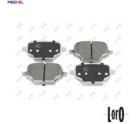 BRAKE PAD SET DISC BRAKE 231-02-173 FOR PEUGEOT PARTNER/Box/Body/MPV RIFTER 1.2L