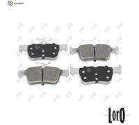 BRAKE PAD SET DISC BRAKE 231-02-177 FOR FORD MONDEO/V/Turnier/Hatchback KUGA
