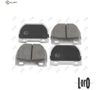 BRAKE PAD SET DISC BRAKE 231-02-181 FOR LAND ROVER DEFENDER/Pick/Up/Station 2.4L