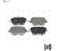 BRAKE PAD SET DISC BRAKE 231-02-187 FOR MERCEDES-BENZ GLA-CLASS SLK B-CLASS 1.8L