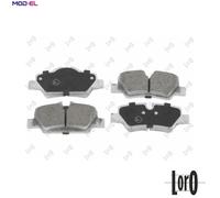 BRAKE PAD SET DISC BRAKE 231-02-190 FOR MINI B37 C15 A 1.5L B36A15A 1.5L 3cyl