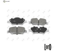 BRAKE PAD SET DISC BRAKE 231-02-190 FOR MINI B37 C15 A 1.5L B36A15A 1.5L 3cyl