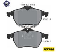 BRAKE PAD SET DISC BRAKE 2311502 FOR OPEL VECTRA/Hatchback Z 18 XEL 4cyl 2.5L