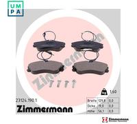 ZIMMERMANN 23124.190.1 Brake pad set