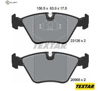 BRAKE PAD SET DISC BRAKE 2312601 FOR DAIMLER XJ/40/81 JAGUAR XJS/Convertible XJ