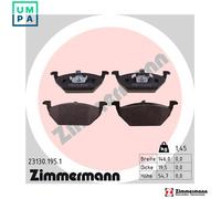 ZIMMERMANN 23130.195.1 Brake pad set
