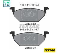 BRAKE PAD SET DISC BRAKE 2313001 FOR VW AZJ/AEG/BER 2.0L 4cyl NEW BEETLE