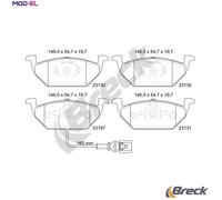 BRAKE PAD SET DISC BRAKE 23131 00 702 10 FOR SKODA VW NEW/BEETLE GOLF/IV/Mk 1.9L