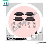 ZIMMERMANN 23138.145.2 Brake pad set