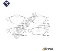 BRAKE PAD SET DISC BRAKE 23140 00 701 10 FOR ALFA ROMEO LANCIA 2.0L 4cyl 156