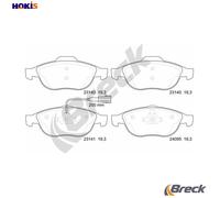 BRAKE PAD SET DISC BRAKE 23141 00 701 10 FOR ALFA ROMEO LANCIA 2.0L 4cyl 1.6L