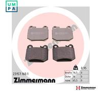 ZIMMERMANN 23157.160.1 Brake pad set