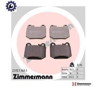 ZIMMERMANN 23157.160.1 Brake pad set