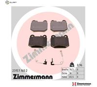 ZIMMERMANN 23157.160.2 Brake pad set