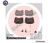 ZIMMERMANN 23157.160.2 Brake pad set