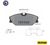 BRAKE PAD SET DISC BRAKE 2317203 FOR RENAULT F7R714/710 2.0L 4cyl MEGANE I