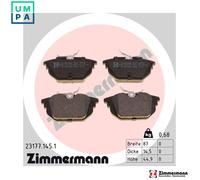 ZIMMERMANN 23177.145.1 Brake pad set