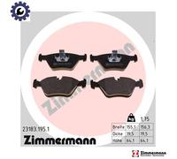 ZIMMERMANN 23183.195.1 Brake pad set