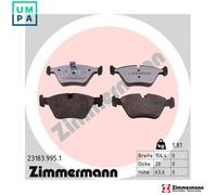 New Brake Pad Set, disc brake for BMW MG:3,X3,E46,E83,E86 34112157573