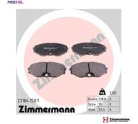 ZIMMERMANN 23184.150.1 Brake pad set