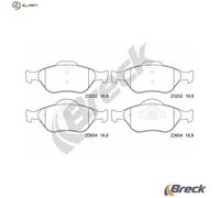Brake pads 23202 00 702 00 BRECK for FORD MAZDA