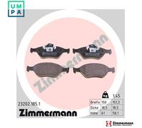 ZIMMERMANN 23202.185.1 Brake pad set
