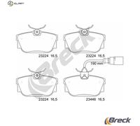 BRAKE PAD SET DISC BRAKE 23224 00 702 10 FOR VW CARAVELLE/TRANSPORTER/IV/Bus