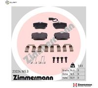 ZIMMERMANN 23224.165.3 Brake pad set